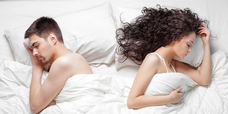 trouble sexuel chez un homme atteint de prostatite